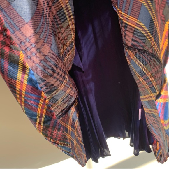 ModCloth Sentimental Special Button front Plaid dress - Picture 10 of 11